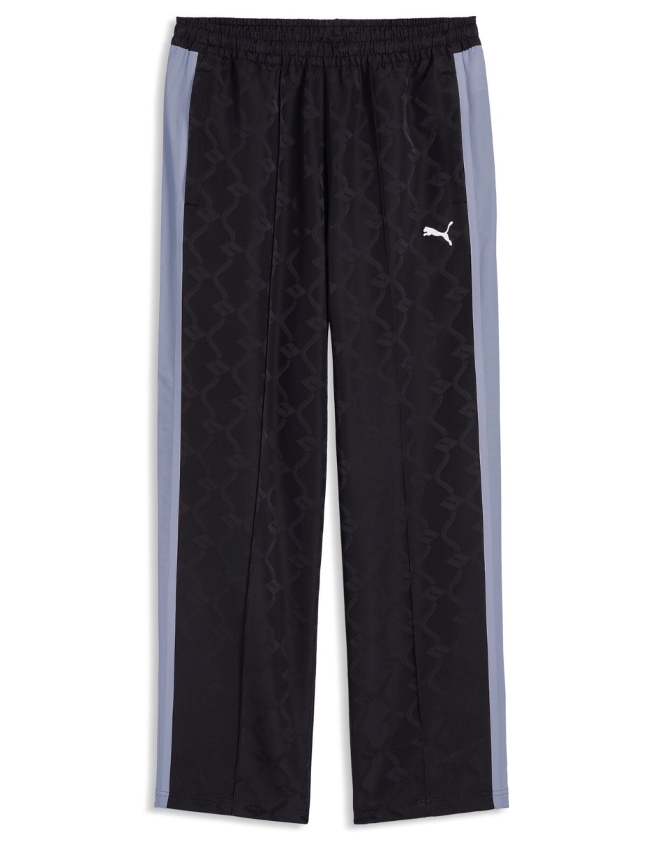 Pants regular con elástico para hombre