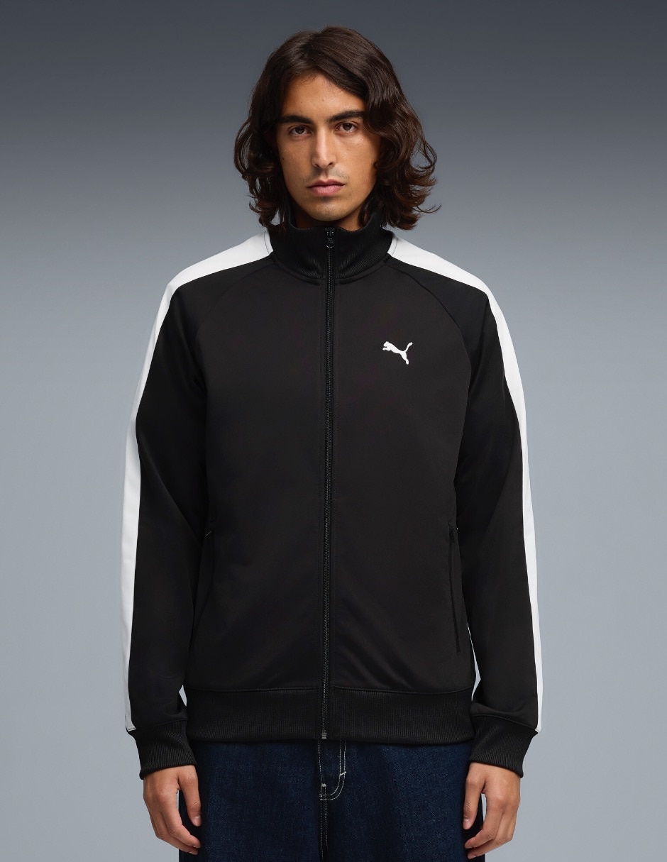 Chamarra casual con bolsillos para hombre