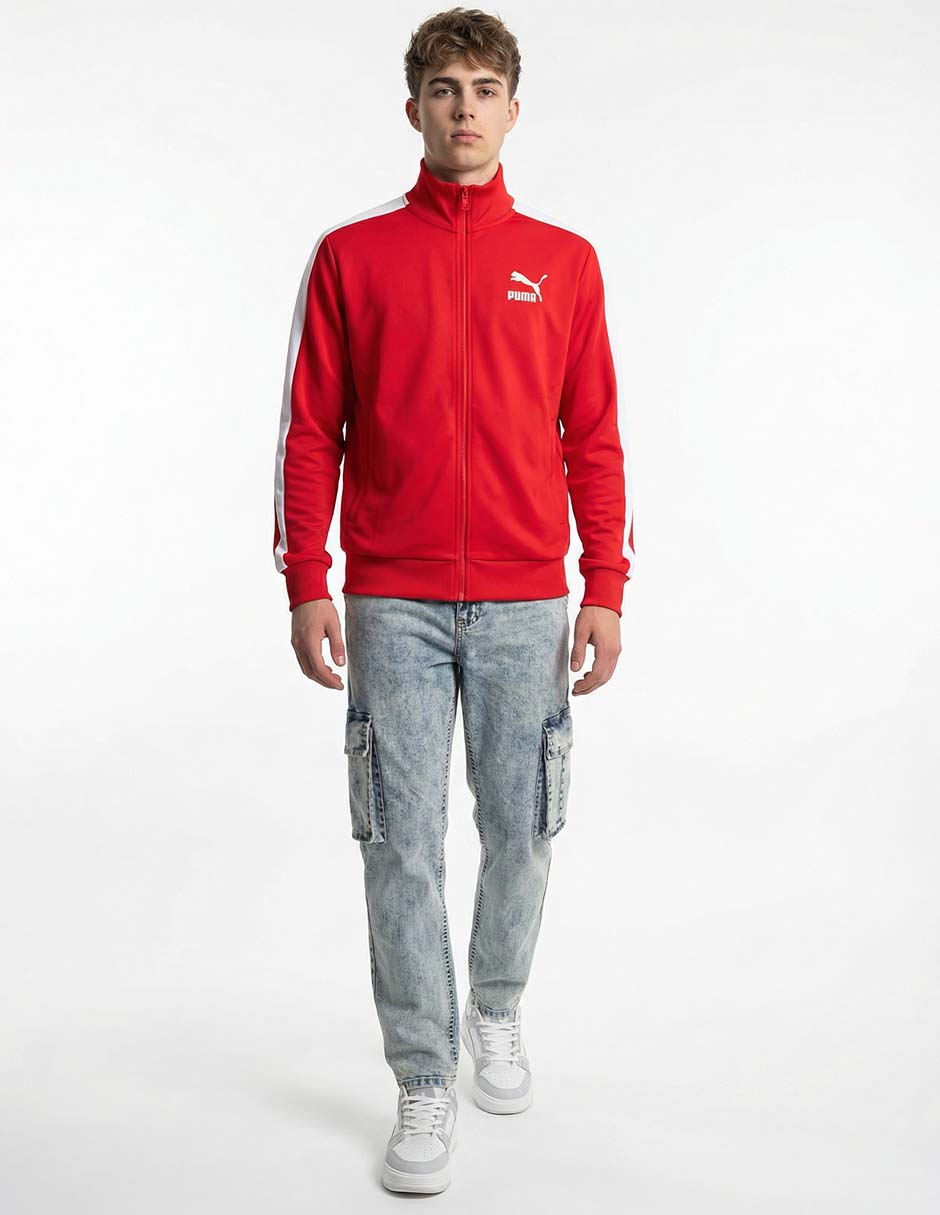 Chamarra Iconic T7 con bolsillos para hombre Chamarra Iconic T7 con bolsillos para hombre