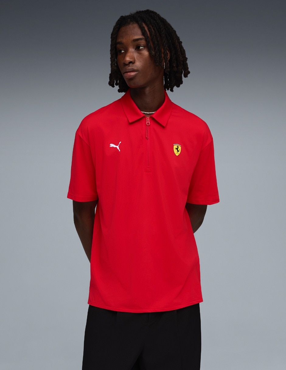 Playera tipo polo Ferrari Cloudspun para hombre