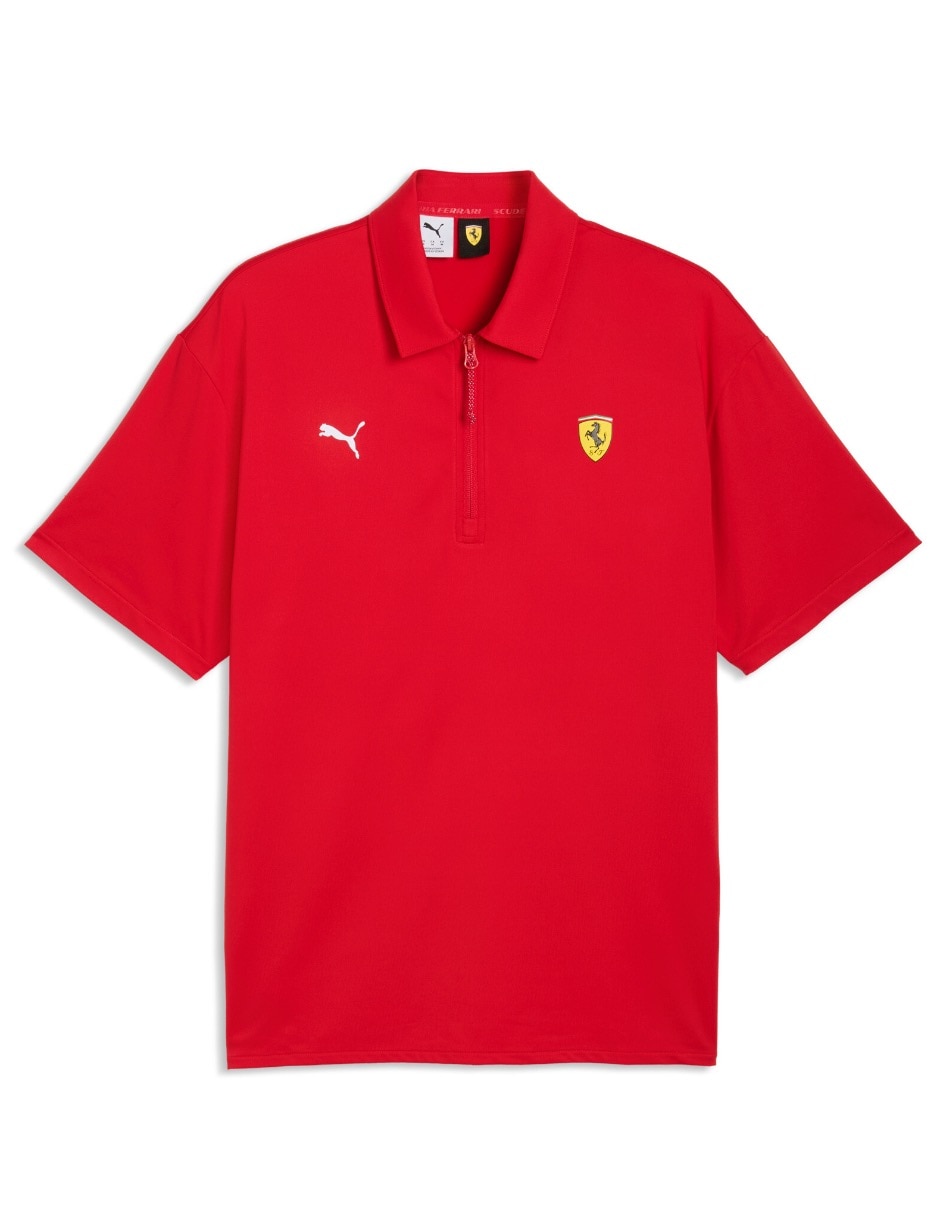 Playera tipo polo Ferrari Cloudspun para hombre 4