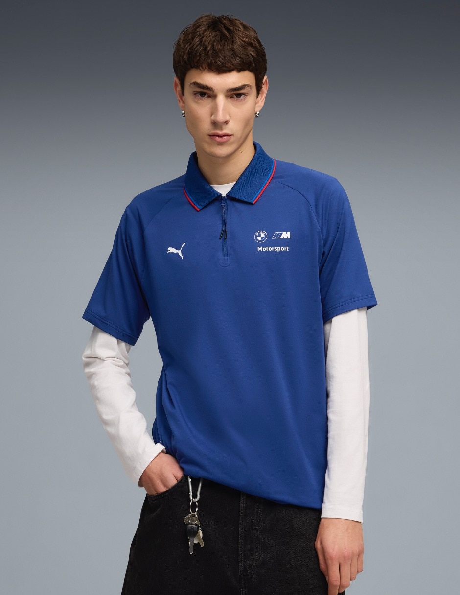 Playera tipo polo BMW MMS Sportswear Cloudspun para hombre