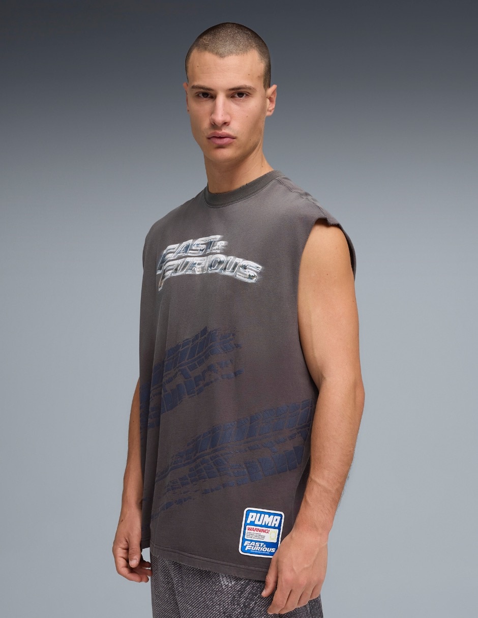 Playera Fast & Furious cuello redondo para hombre