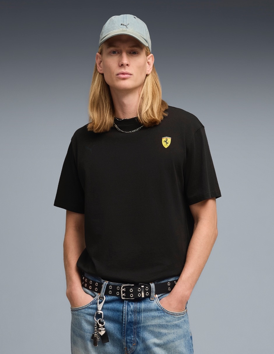 Playera Ferrari Speed Tee cuello redondo para hombre