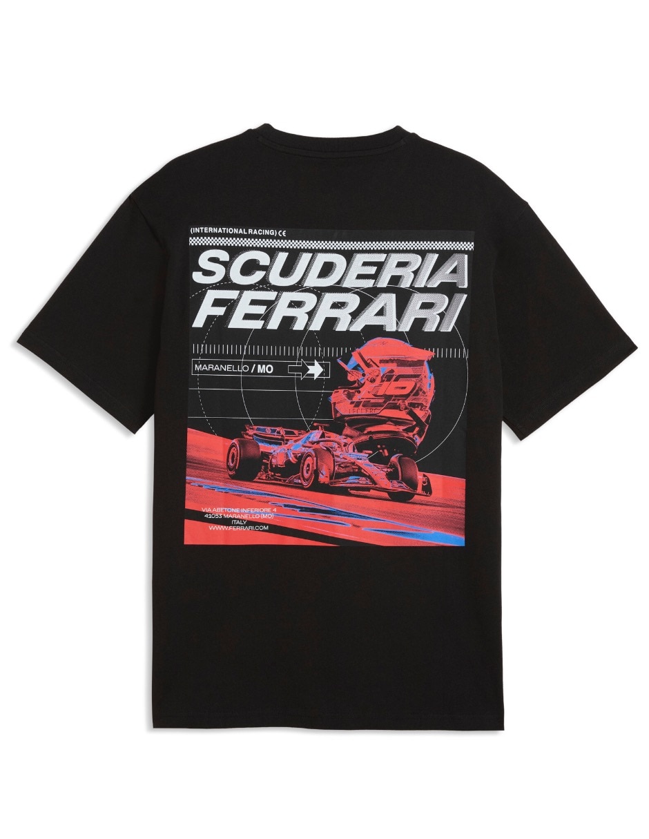 Playera Ferrari Speed Tee cuello redondo para hombre 2