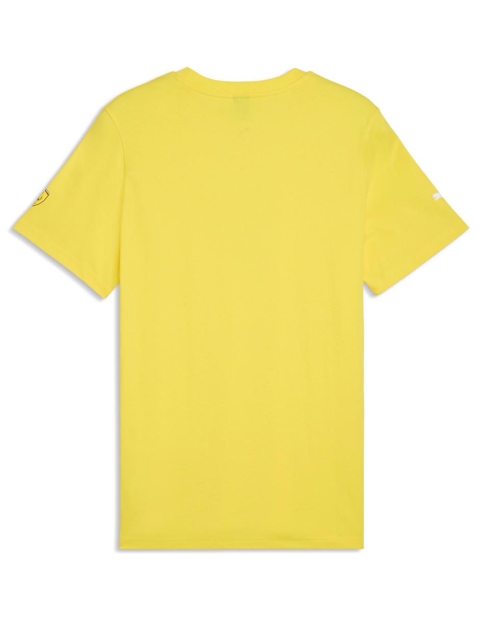 Playera Ferrari Tonal Shield Tee cuello redondo para hombre 2
