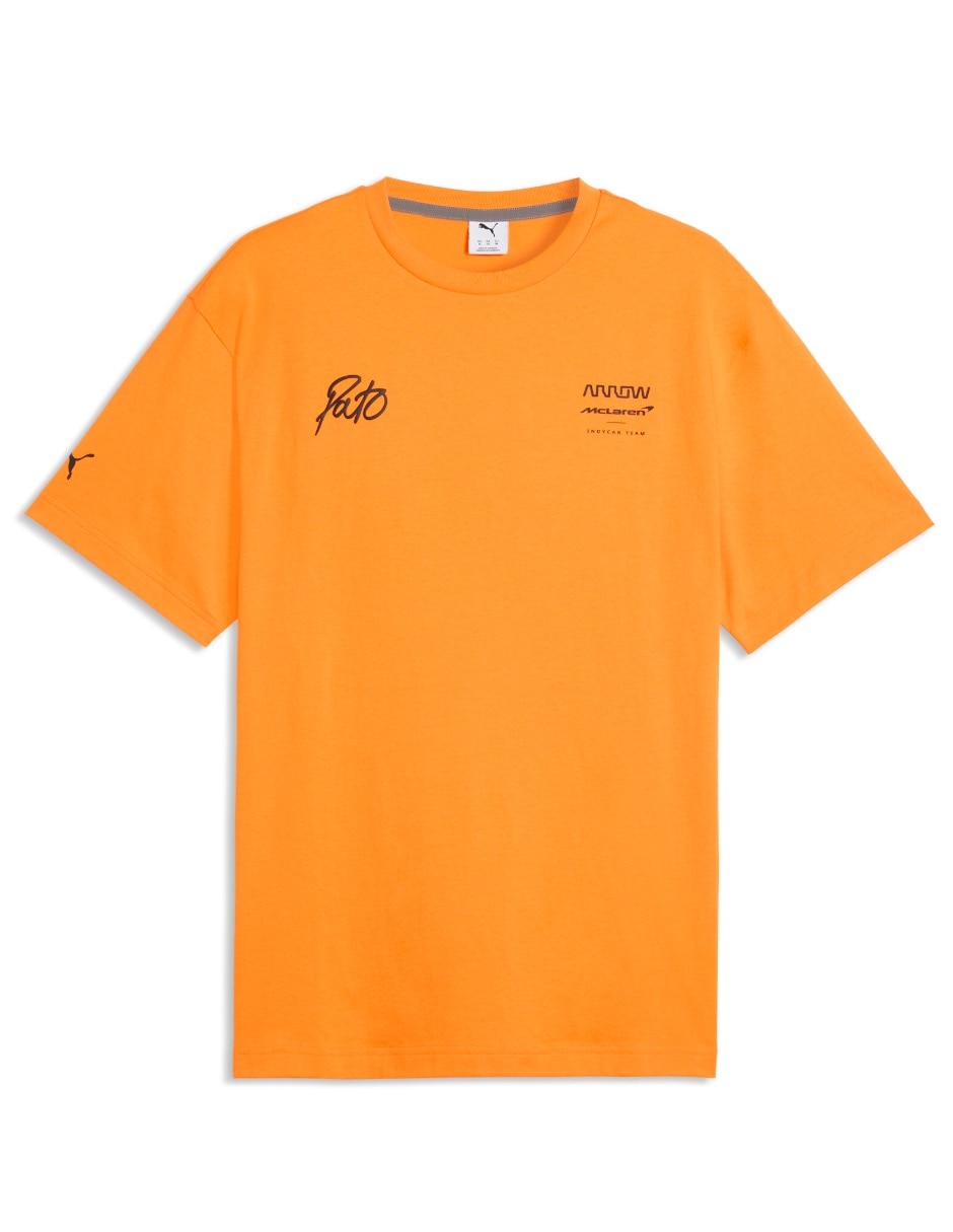 Playera McLaren Indycar Pato Graphic Tee 2 cuello redondo para hombre