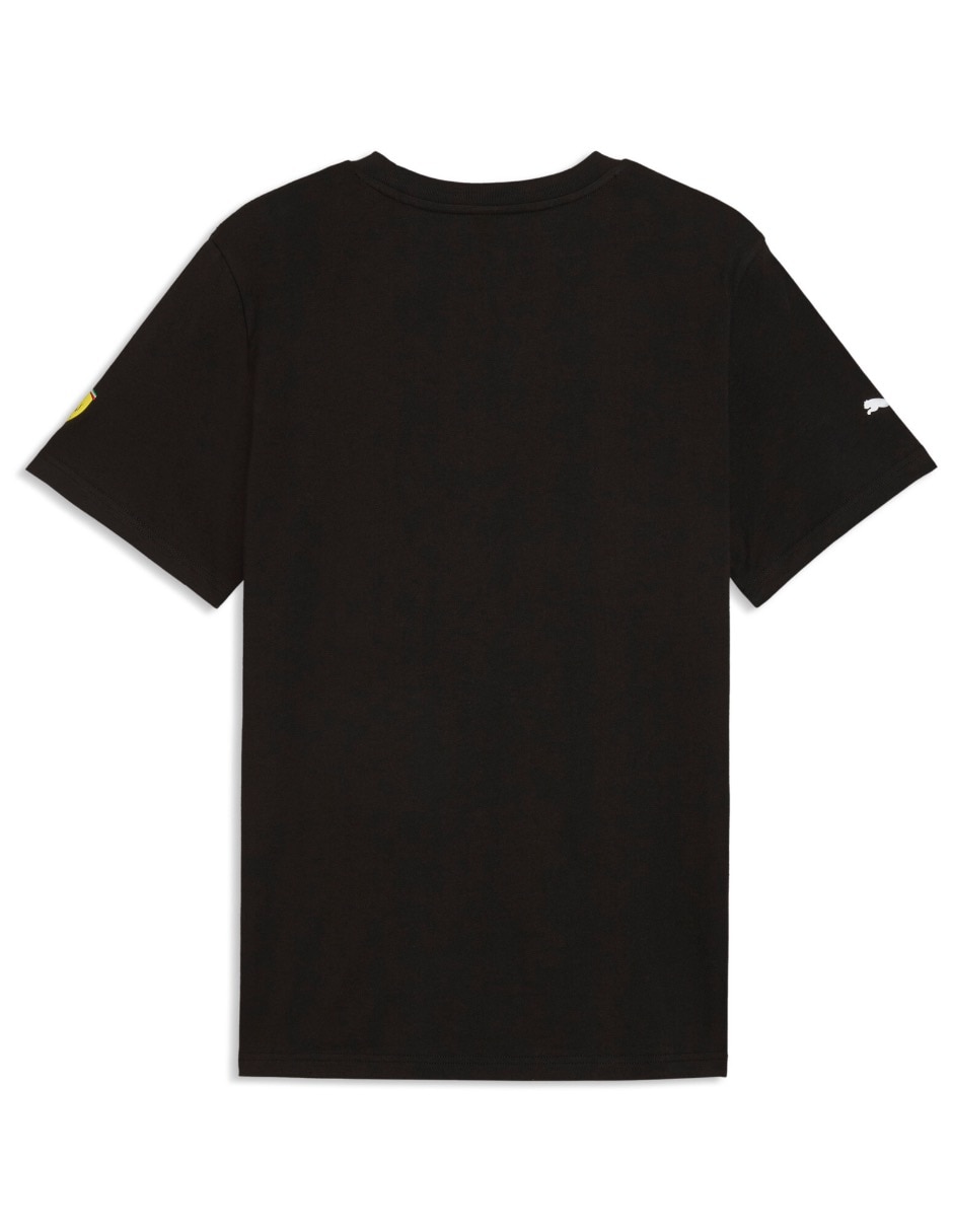 Playera Ferrari Tonal Shield Tee cuello redondo para hombre 2