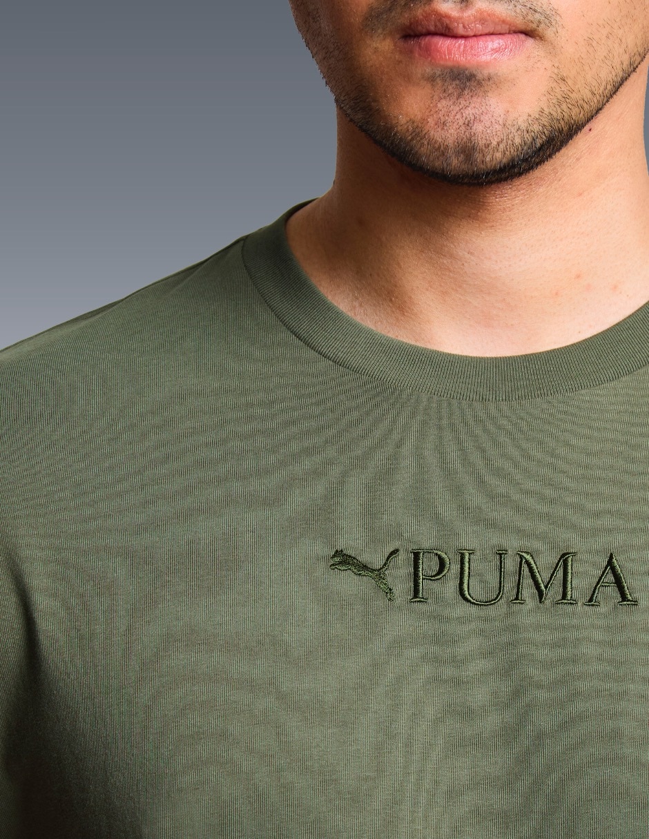 Playera cuello redondo para hombre 4