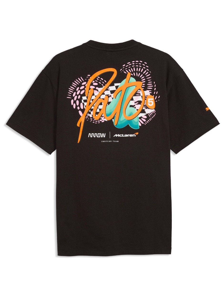 Playera McLaren Indycar Pato Graphic Tee 2 cuello redondo para hombre 2