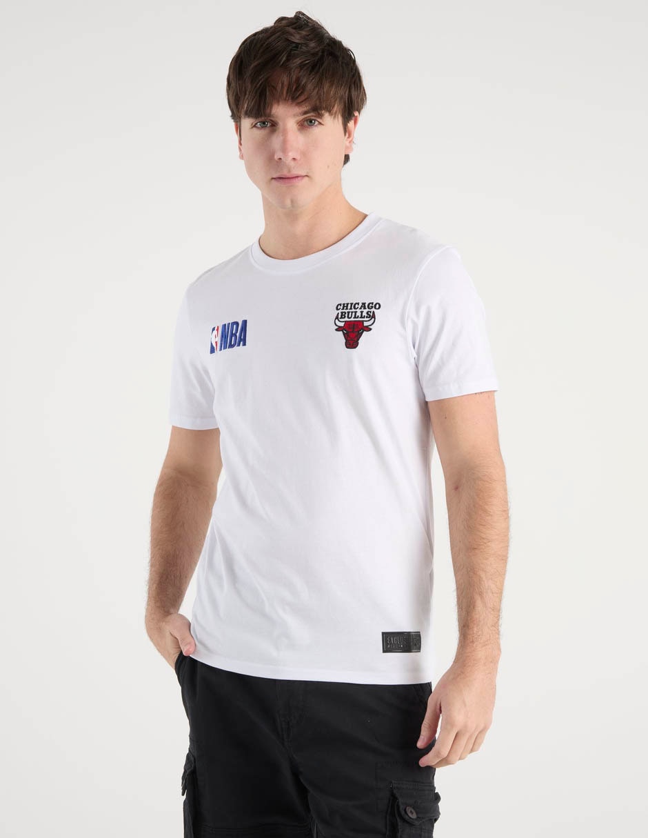 Playera Chicago Bulls cuello redondo para hombre