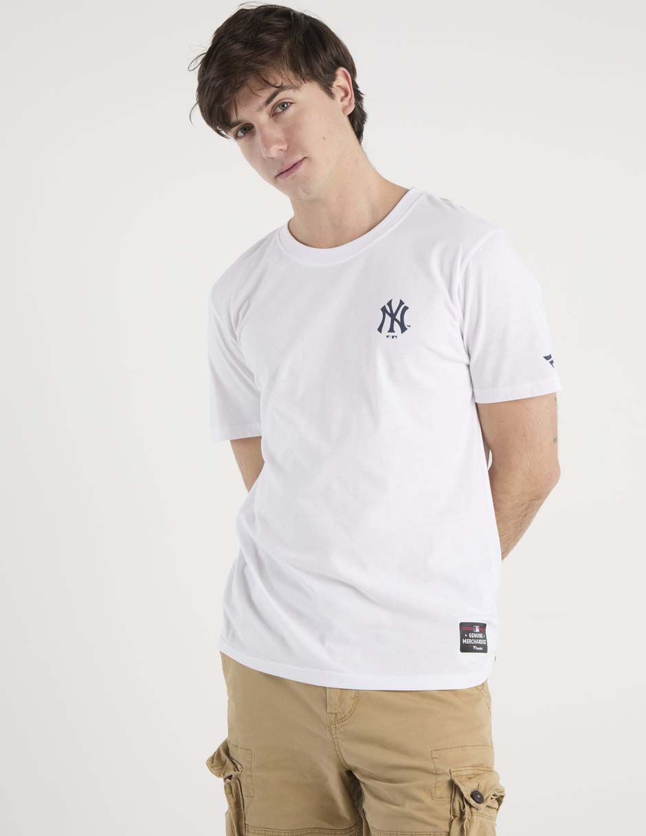 Playera New York Yankees cuello redondo para hombre