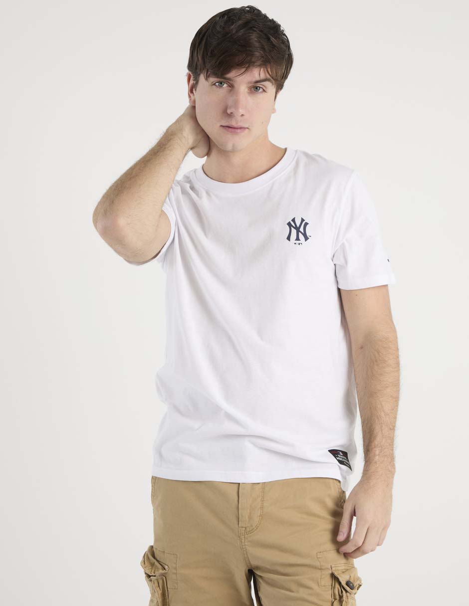 Playera New York Yankees cuello redondo para hombre 2