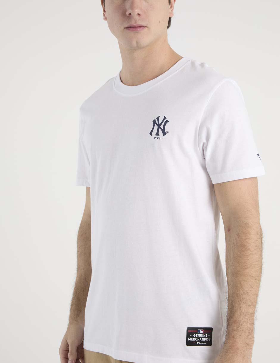 Playera New York Yankees cuello redondo para hombre 5