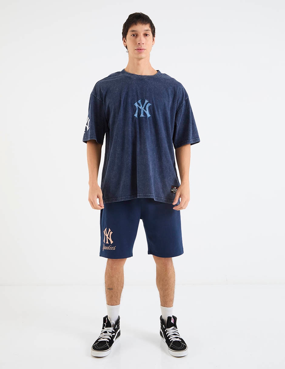 "set playera/playera" new york yankees "cuello" redondo "para hombre" 3