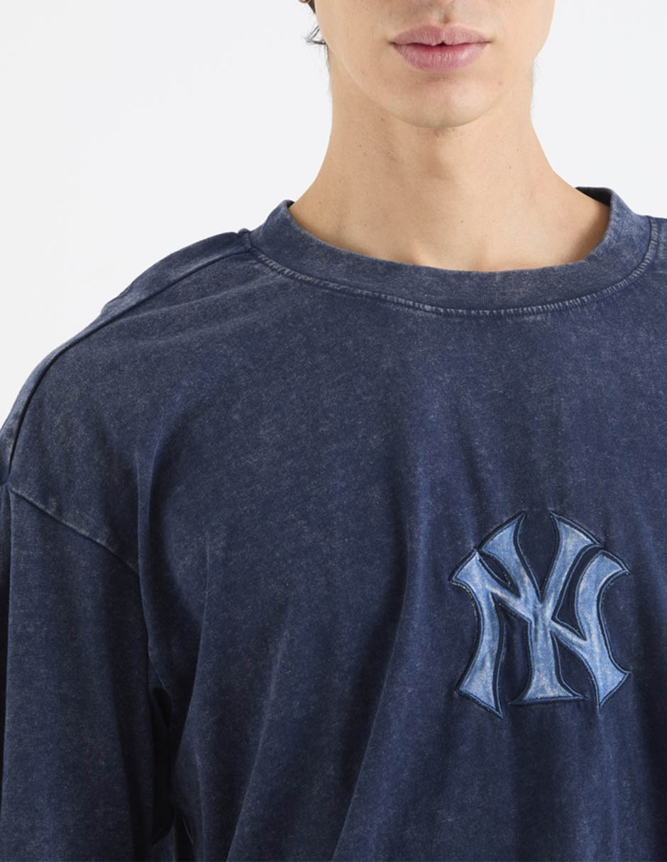 "set playera/playera" new york yankees "cuello" redondo "para hombre" 4