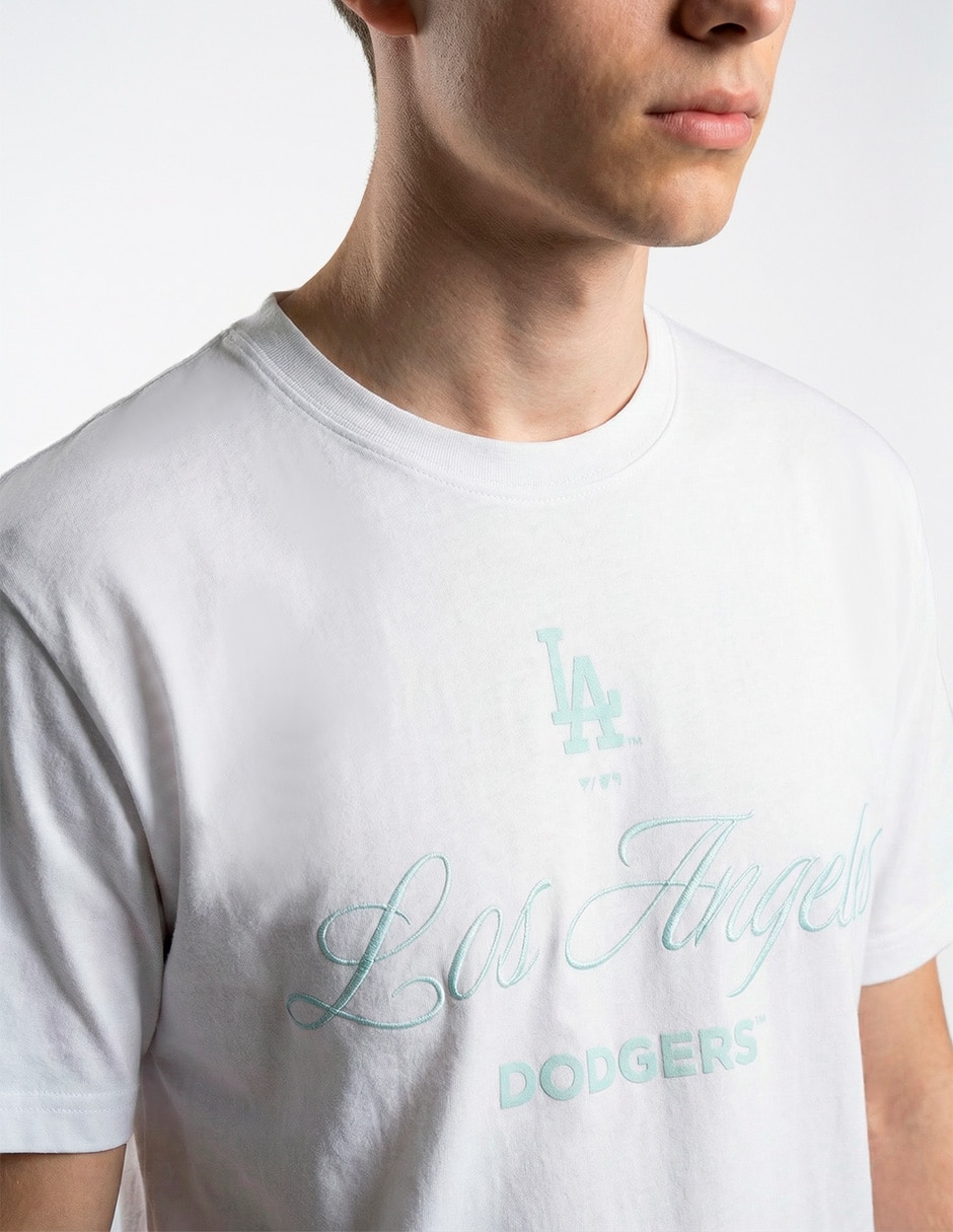 Playera Los Angeles Dodgers cuello redondo para hombre 4
