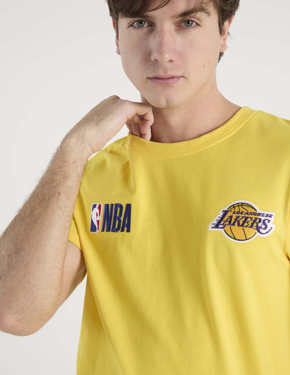 Playera Los Angeles Lakers cuello redondo para hombre 4