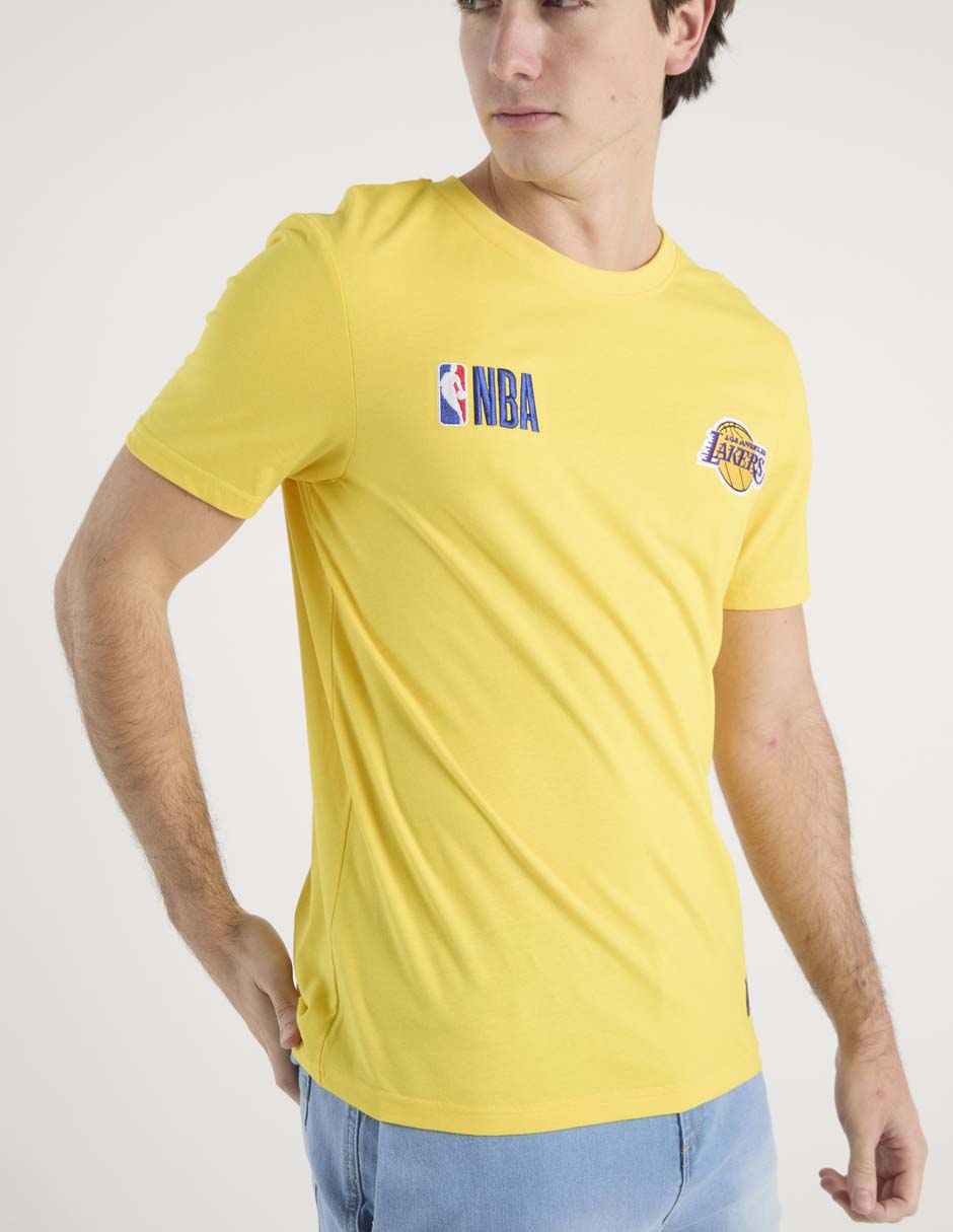 Playera Los Angeles Lakers cuello redondo para hombre 5