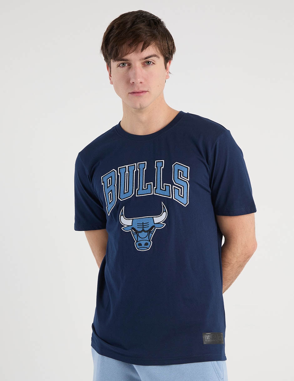 Playera Chicago Bulls cuello redondo para hombre
