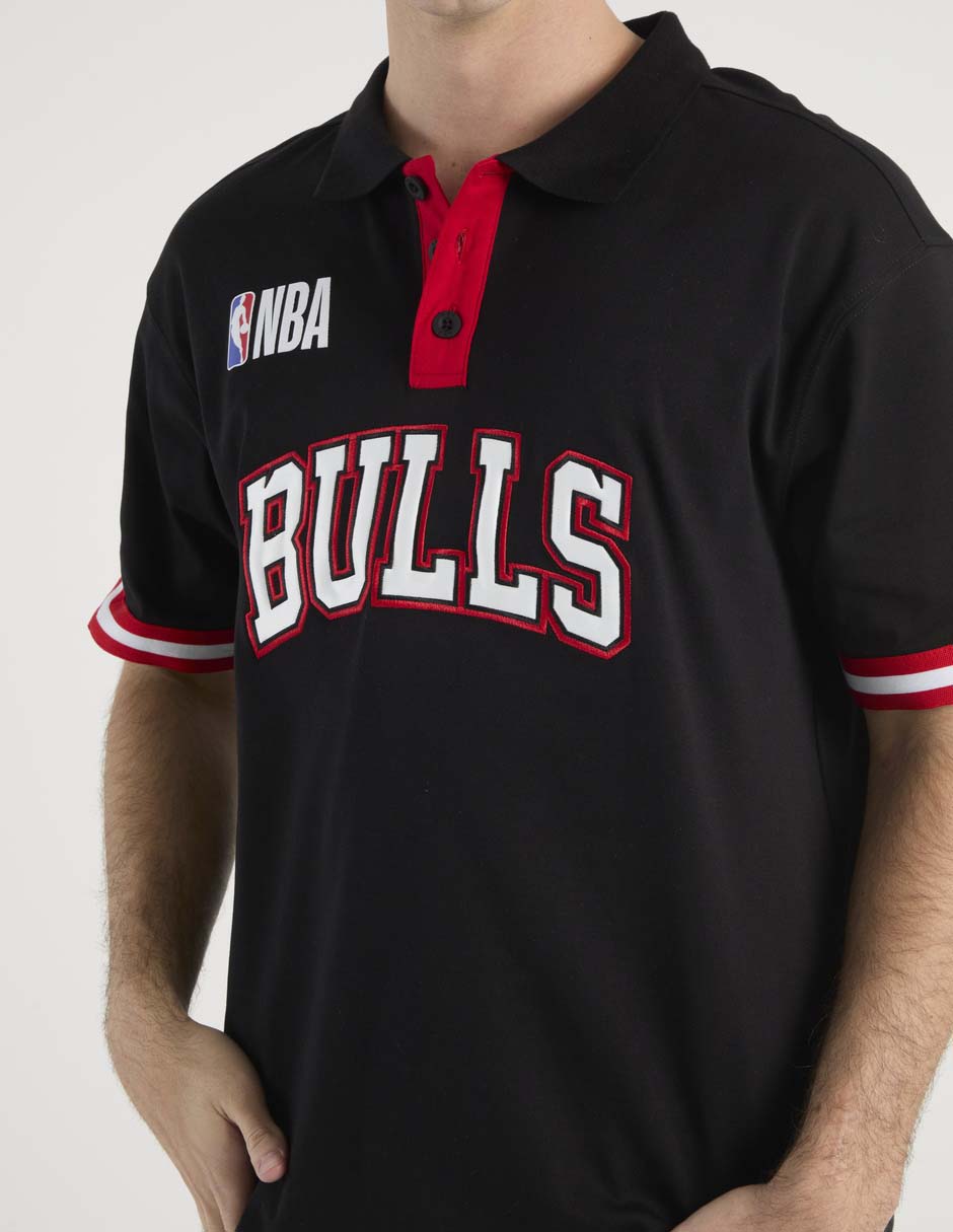 Playera tipo polo Chicago Bulls para hombre 5