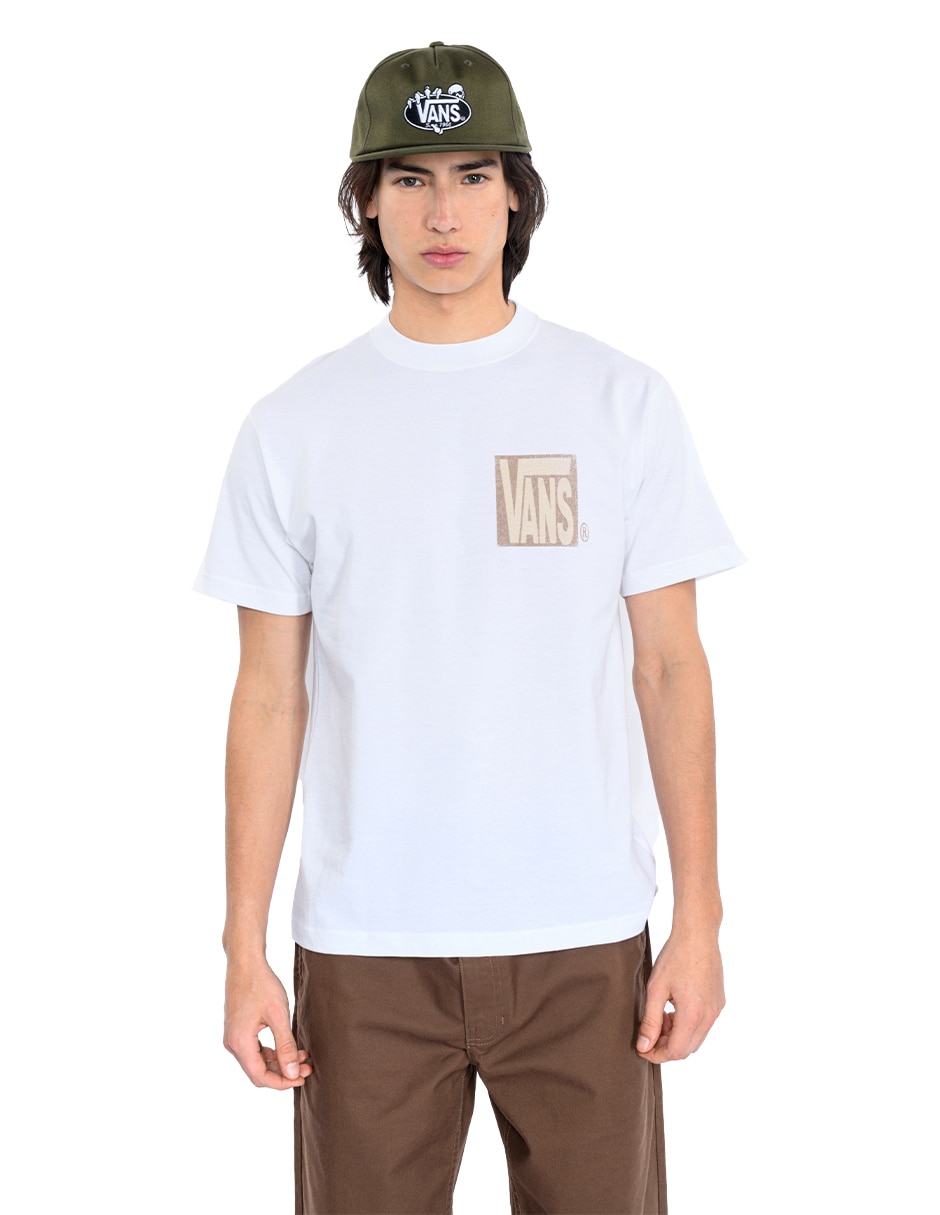 Playera cuello redondo para hombre