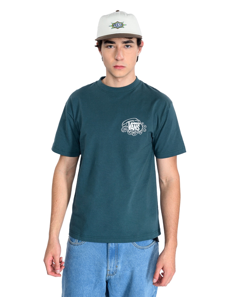 Playera cuello redondo para hombre
