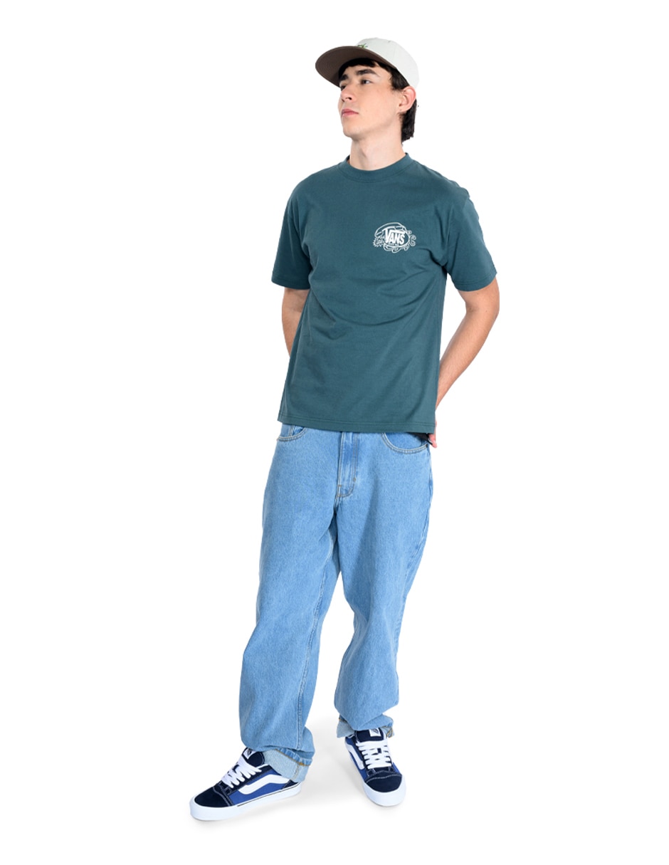Playera cuello redondo para hombre 2