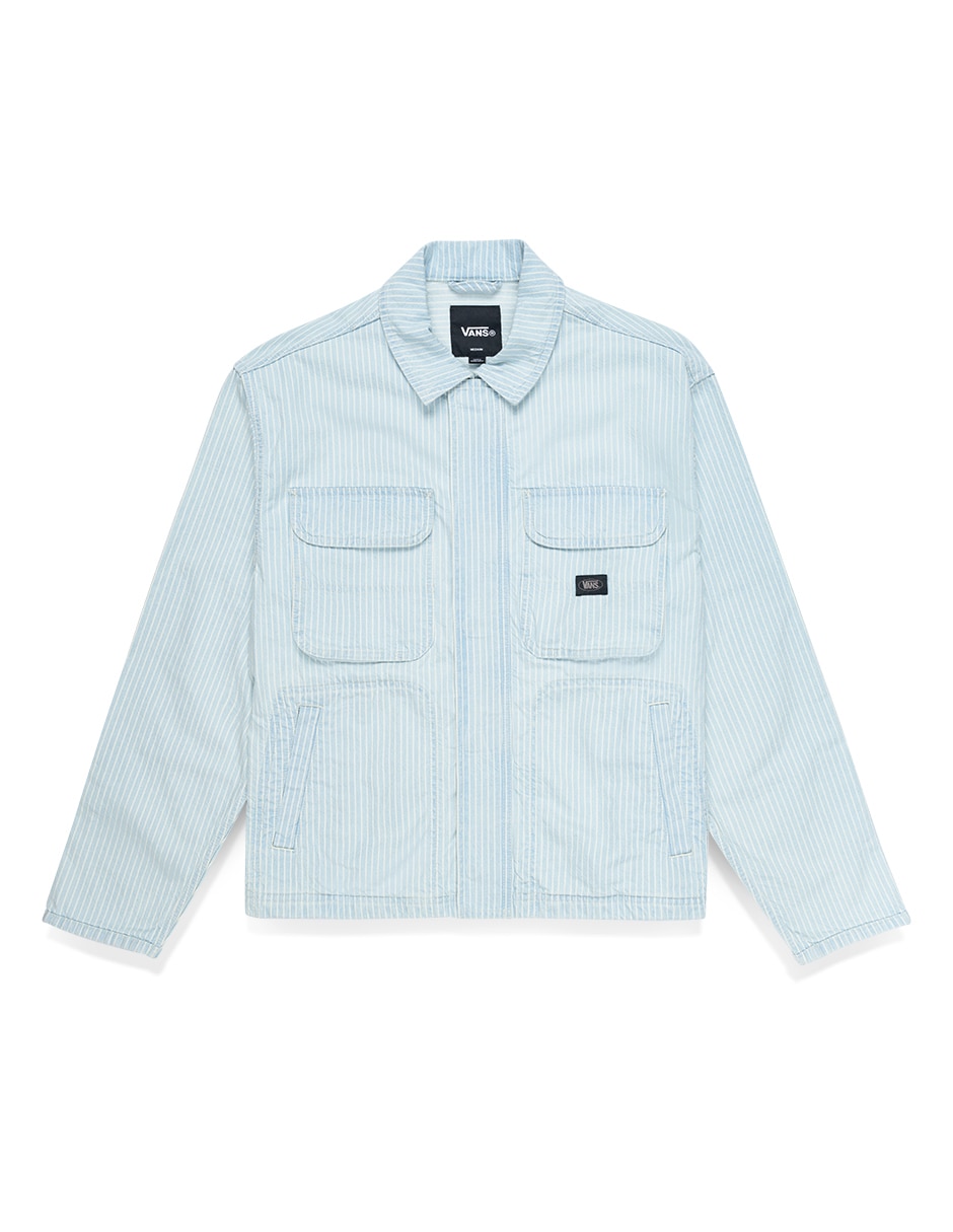 Chamarra casual con bolsillos para hombre 4