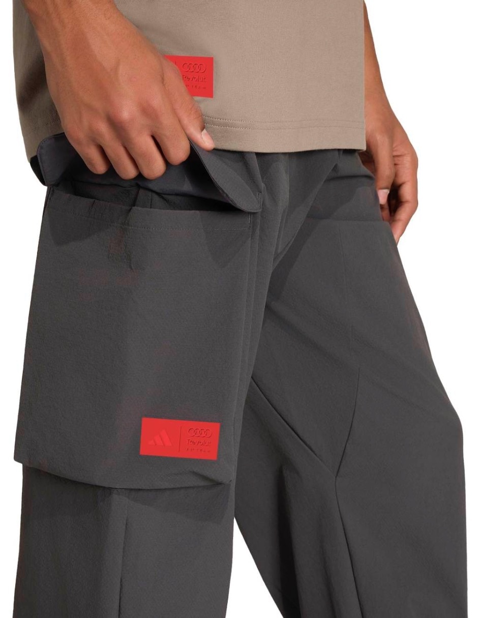 Pants regular con elástico para hombre 6
