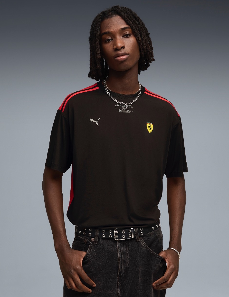 Playera Ferrari Cloudspun cuello redondo para hombre
