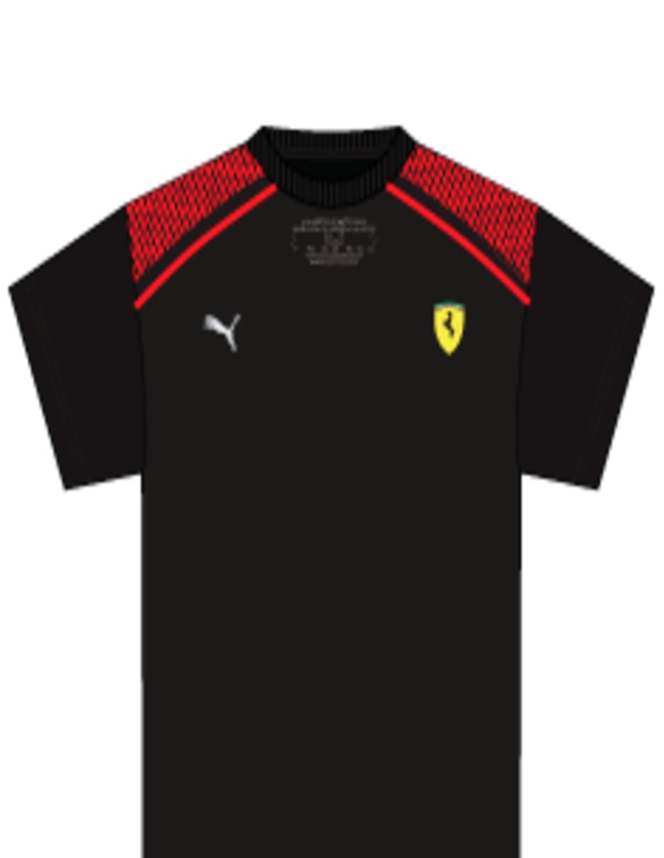 Playera Ferrari Cloudspun cuello redondo para hombre 2
