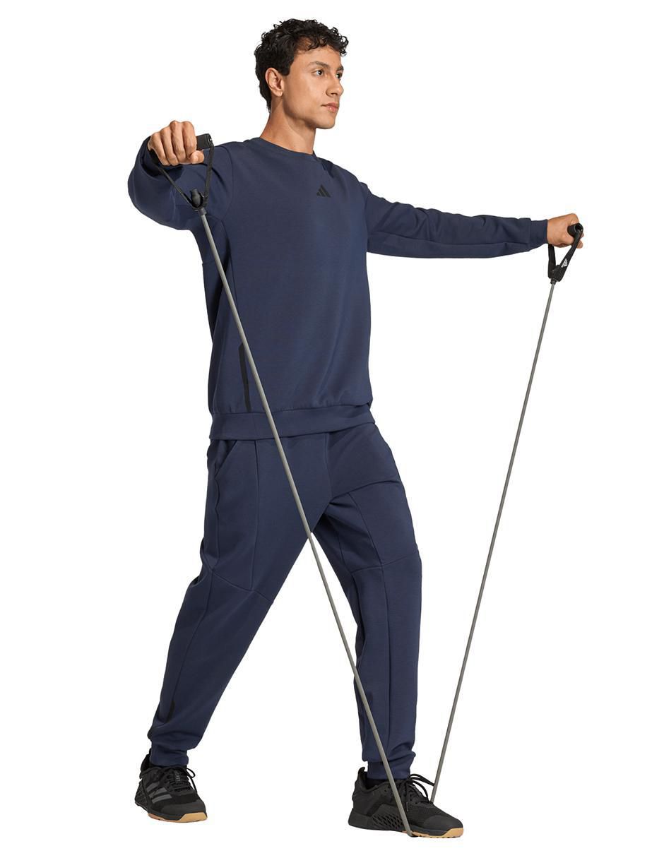 Pants regular con elástico para hombre 4